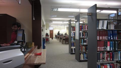 Image of short term loan area in Gerstein Library
