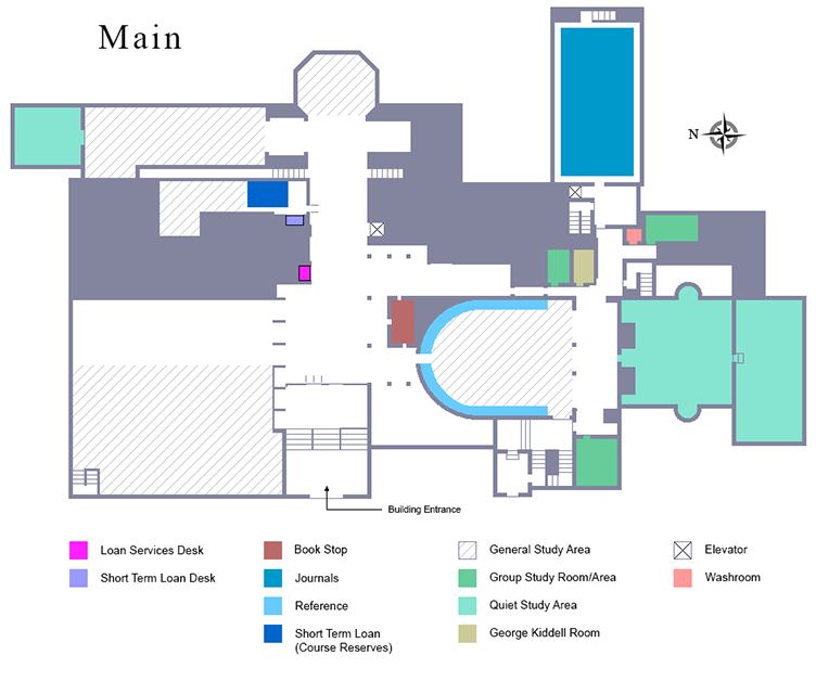 floor plan of main floor